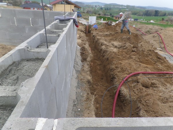 Stavba rodinného domu ve Struhařově