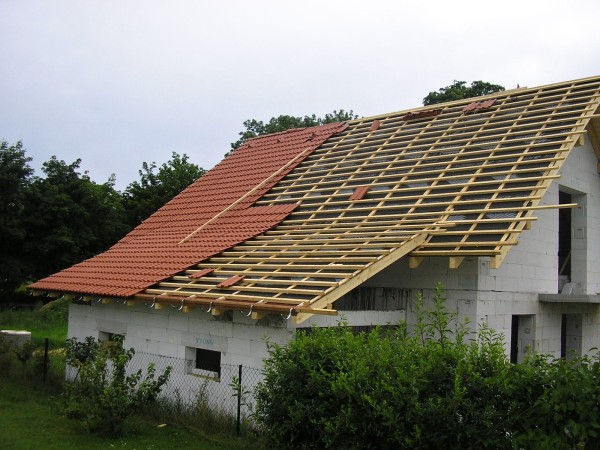Zateplení a stavba střechy rodinného domu v Městečku – rok 2015
