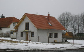 Výstavba rodinného domu v Městečku 2006